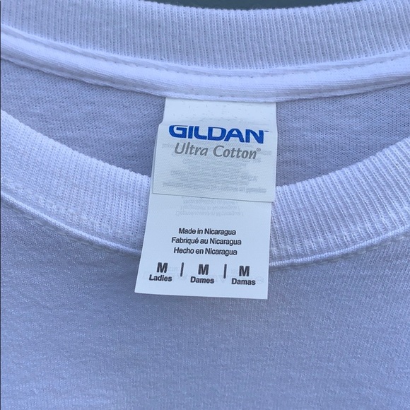 ♻️ SOLD ♻️ Denim Romper White Claw T-Shirt - Picture 4 of 7